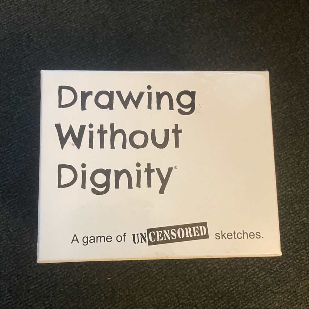 NEW Drawing Without Dignity Game